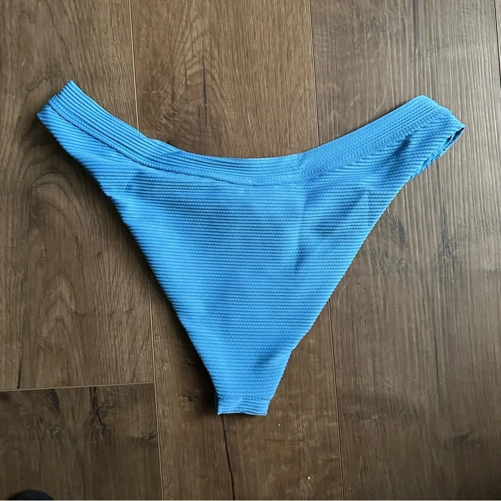 NWT L*Space Mercer Classic Textured Bikini Bottoms - Size X-Large